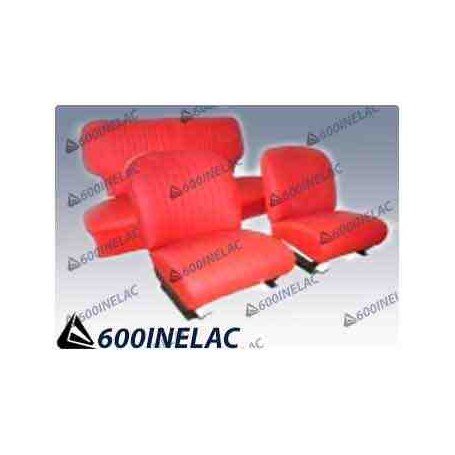 REF . 5709 JGO. FUNDAS ASIENTO BURDEOS 600 D-E-L.